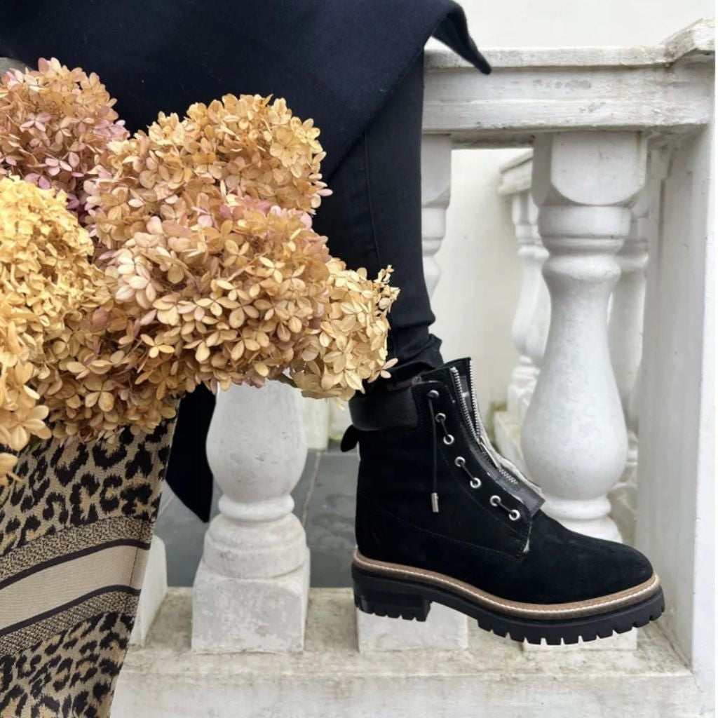 COPENHAGEN SHOES LEADER FUR Stiefel 001 Black