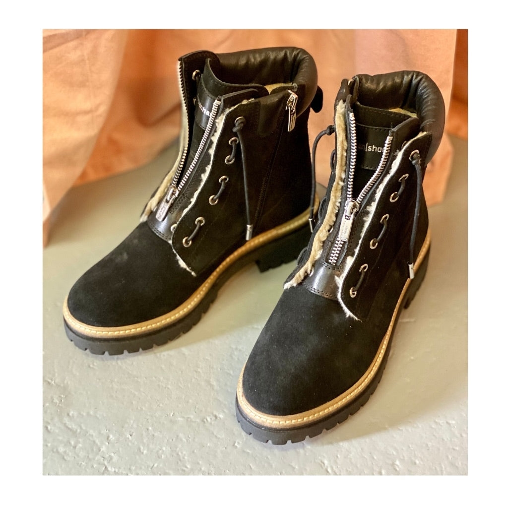 COPENHAGEN SHOES LEADER FUR Stiefel 001 Black