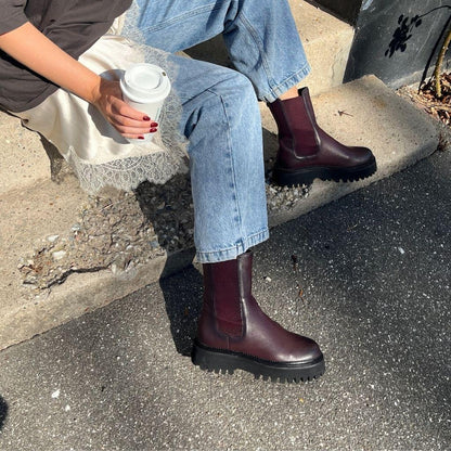 COPENHAGEN SHOES LEMON EDITION BORDEAUX Stiefel 2250 BORDEAUX (GRANATA)
