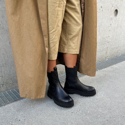 COPENHAGEN SHOES LEMON (PLAIN COLOR) Stiefel 001 Black