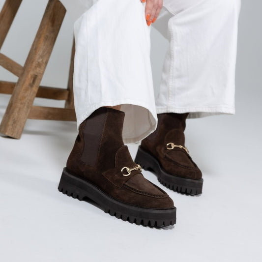 COPENHAGEN SHOES LETS MOVE S Stiefel 0012 BROWN