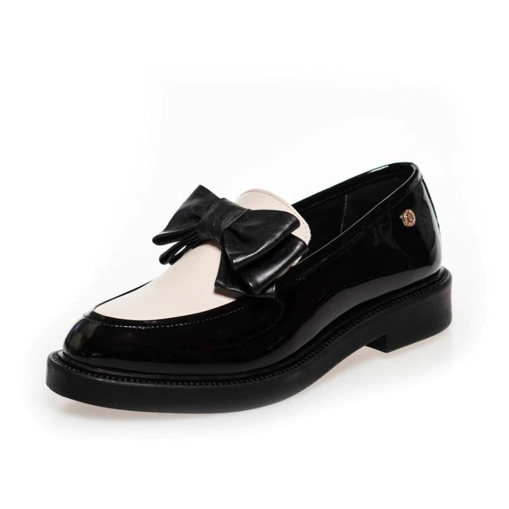 COPENHAGEN SHOES LIKE GOING OUT Loafer 0010 BLACK / OFF WHITE / BLACK