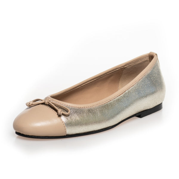 COPENHAGEN SHOES LIKE MOVING - GOLD/NUDE Ballerinas 0033 GOLD/NUDE
