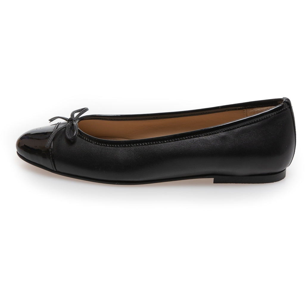 COPENHAGEN SHOES LIKE MOVING - PATENT TOE Ballerinas 038 Black patent