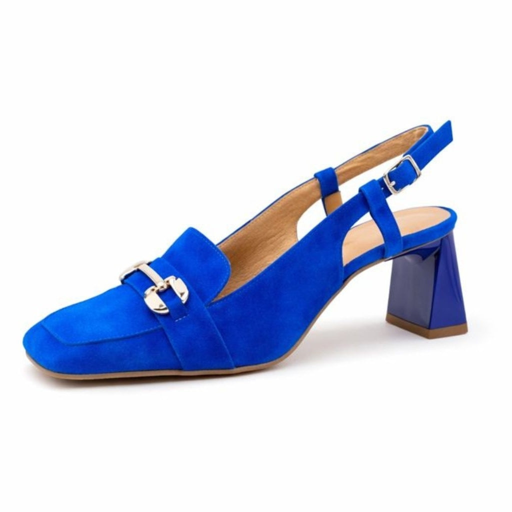 COPENHAGEN SHOES LIKE YOU - SUEDE Stilettos 1202 ELECTRIC BLUE