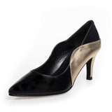 COPENHAGEN SHOES LOVE AND JOY - BLACK GOLD Heels 039 Black Gold
