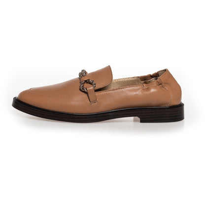 COPENHAGEN SHOES LOVE AND WALK Loafer 0133 CAPPUCCINO
