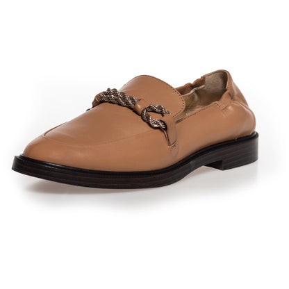 COPENHAGEN SHOES LOVE AND WALK Loafer 0133 CAPPUCCINO