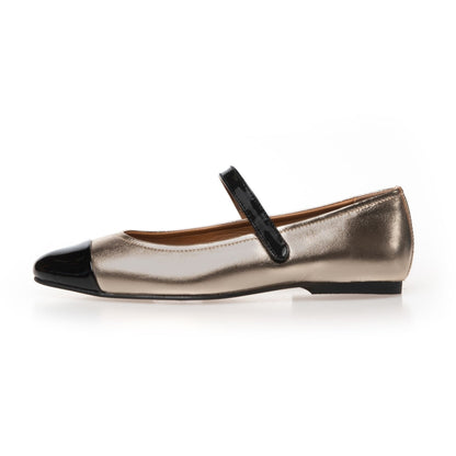 COPENHAGEN SHOES LOVE FOR A REASON GOLD Ballerinas 0051 GOLD