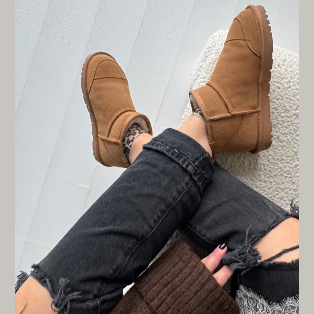 COPENHAGEN SHOES LUCKY ME LOW Stiefel 0138 CAMEL