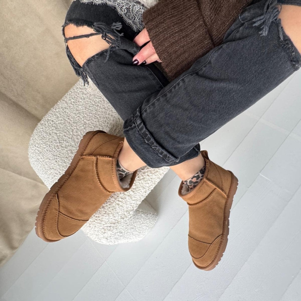 COPENHAGEN SHOES LUCKY ME LOW Stiefel 0138 CAMEL