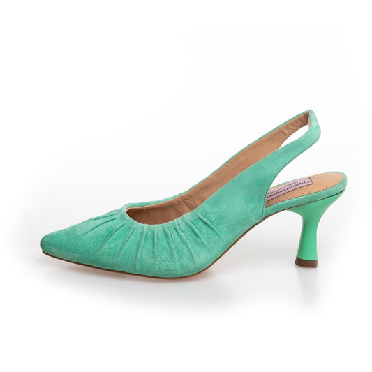 COPENHAGEN SHOES MAGIC HEEL  0027 GREEN