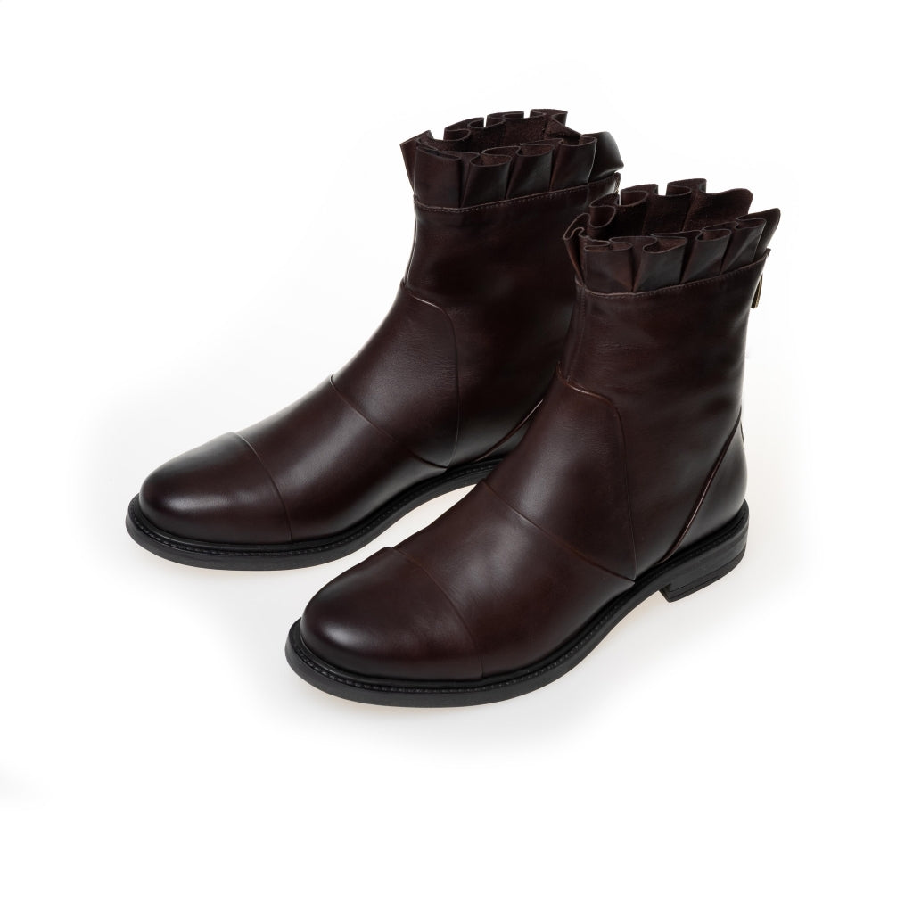 COPENHAGEN SHOES MARGARET Stiefel 004 Dark brown