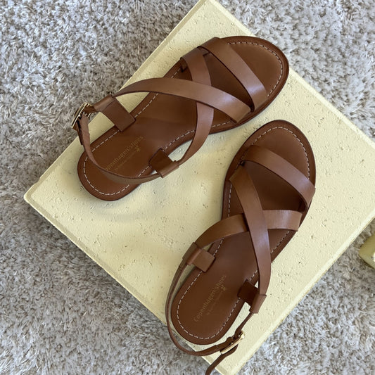 COPENHAGEN SHOES MARI-Copenhagenshoes by Josefine valentin Sandalen 112 Cognac