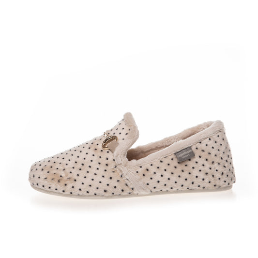 COPENHAGEN SHOES MELANIA DOTS Hausschuhe 1620 OFF WHITE