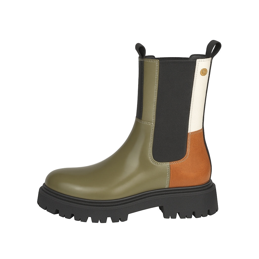 COPENHAGEN KIDS MERLE (WR) Stiefel 0581 KHAKI