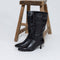 COPENHAGEN SHOES MINE Long boot 0001 BLACK