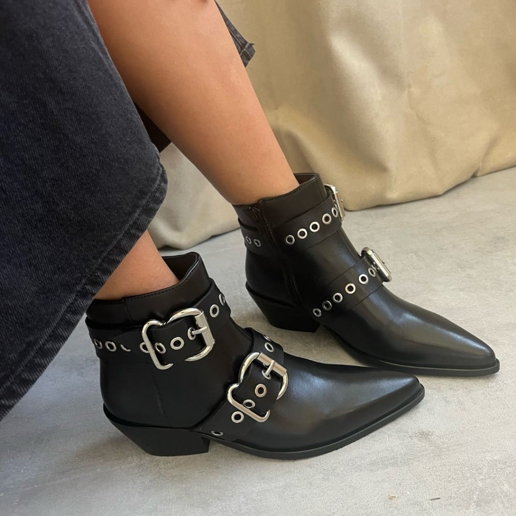COPENHAGEN SHOES MOVE FOR MORE BLACK Stiefel 0001 BLACK