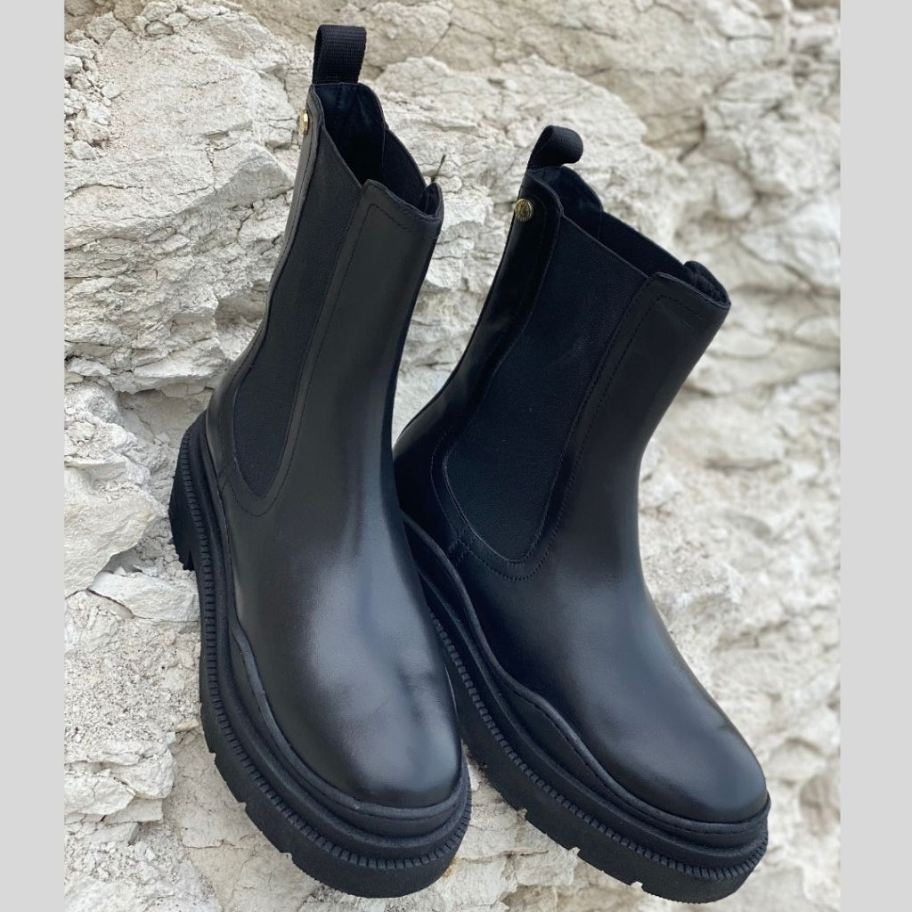 COPENHAGEN SHOES MYSELF Stiefel 001 Black