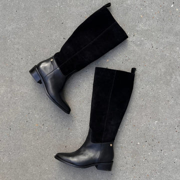 COPENHAGEN SHOES MY ADVENTURE & MORE Long boot 0001 BLACK