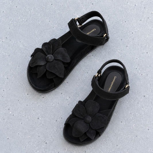 COPENHAGEN SHOES MY FLOWERS Sandalen 0001 BLACK