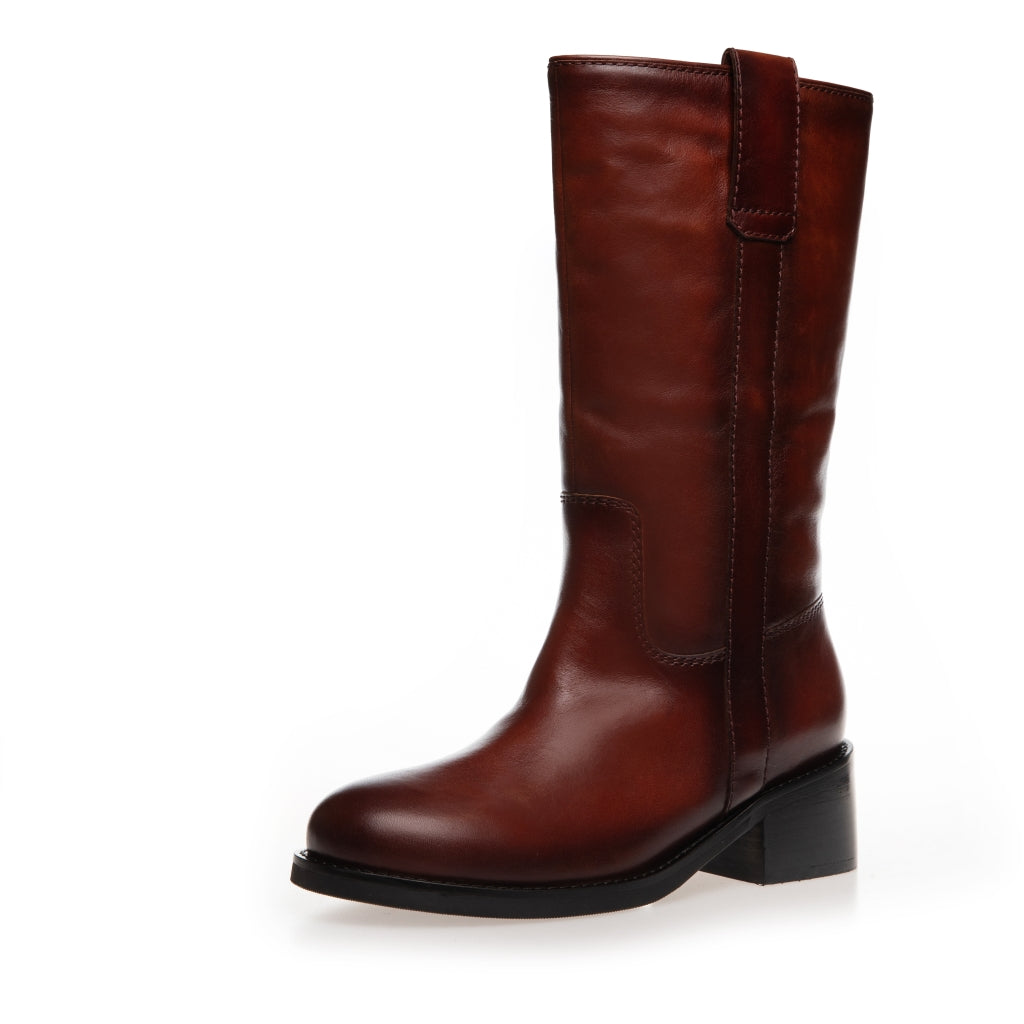 COPENHAGEN SHOES MY GOOD VIBES DK BROWN Long boot 00091 DARK BROWN (DOE)