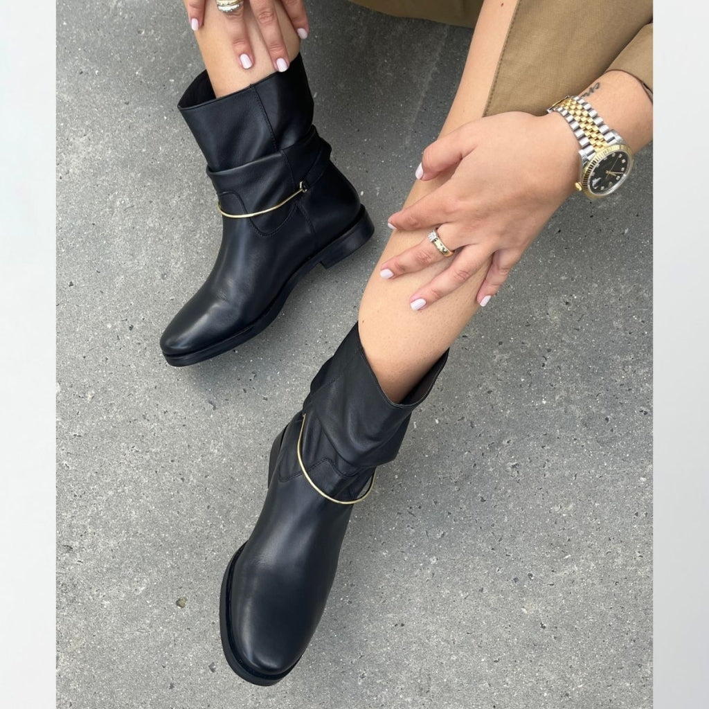 COPENHAGEN SHOES MY HEART L. Stiefel 0001 BLACK
