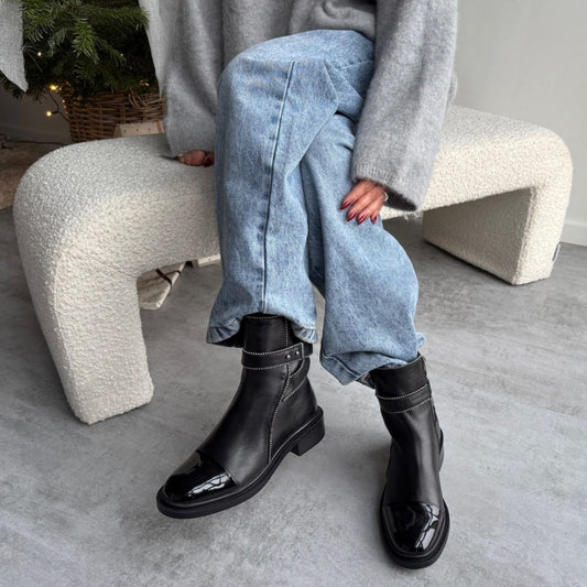 COPENHAGEN SHOES MY MOVES Stiefel 0011 BLACK PATENT