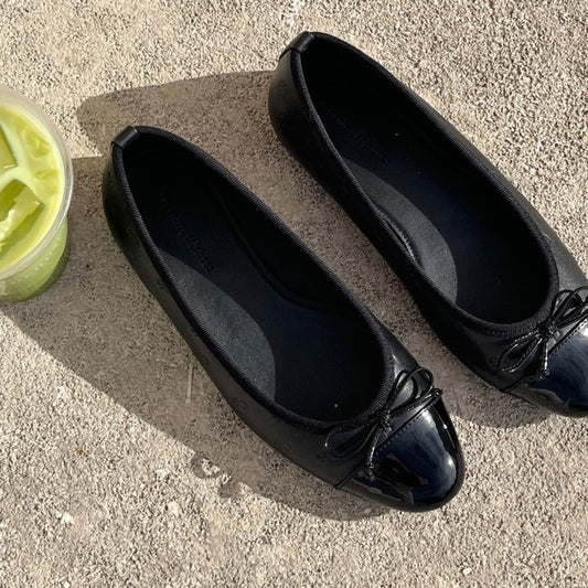 COPENHAGEN SHOES MY OWN BALLERINAS Ballerinas 2400 BLACK (LOGO)