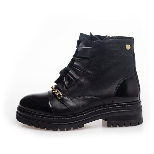 COPENHAGEN SHOES MY PRETTY CHAIN Stiefel 2207 BLACK/GOLD