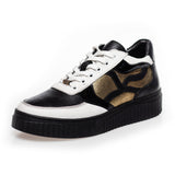 COPENHAGEN SHOES MY PRIVATE SNEAKS Sneakers 227 BLACK/WHITE/GOLD