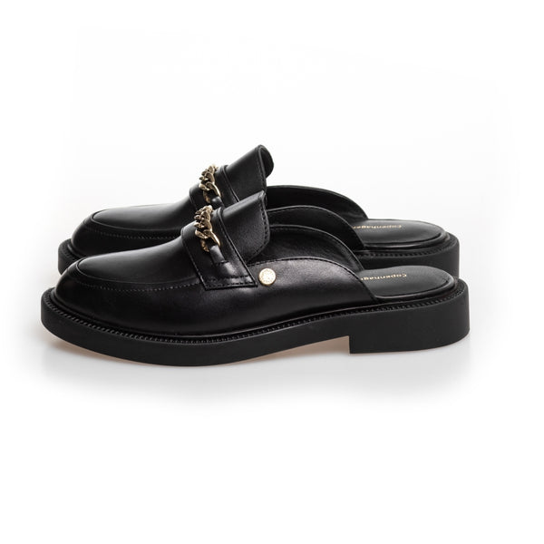 COPENHAGEN SHOES MY VIBES CHAIN Loafer 001 Black