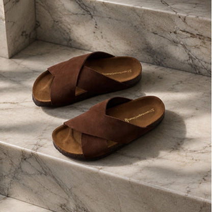 COPENHAGEN SHOES NATURE STEPS Sandalen 004 Dark brown