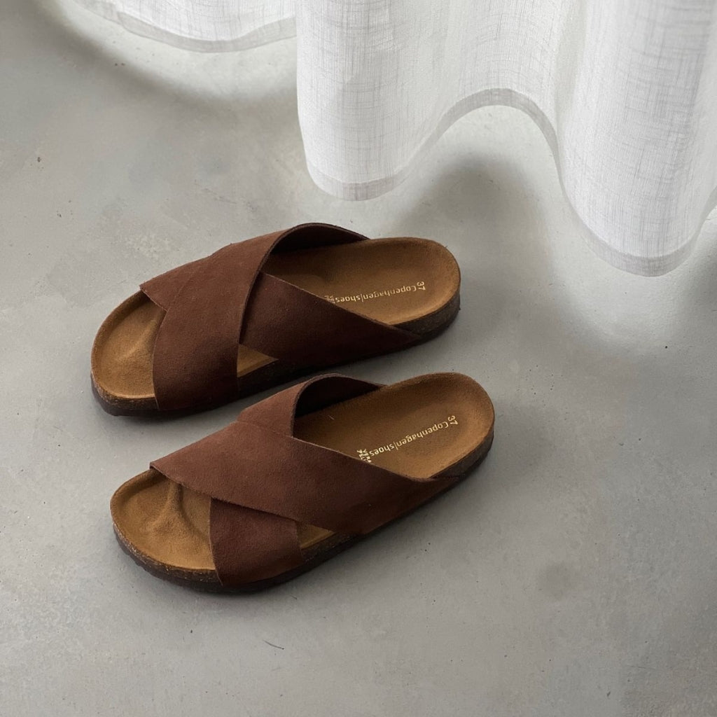 COPENHAGEN SHOES NATURE STEPS Sandalen 004 Dark brown