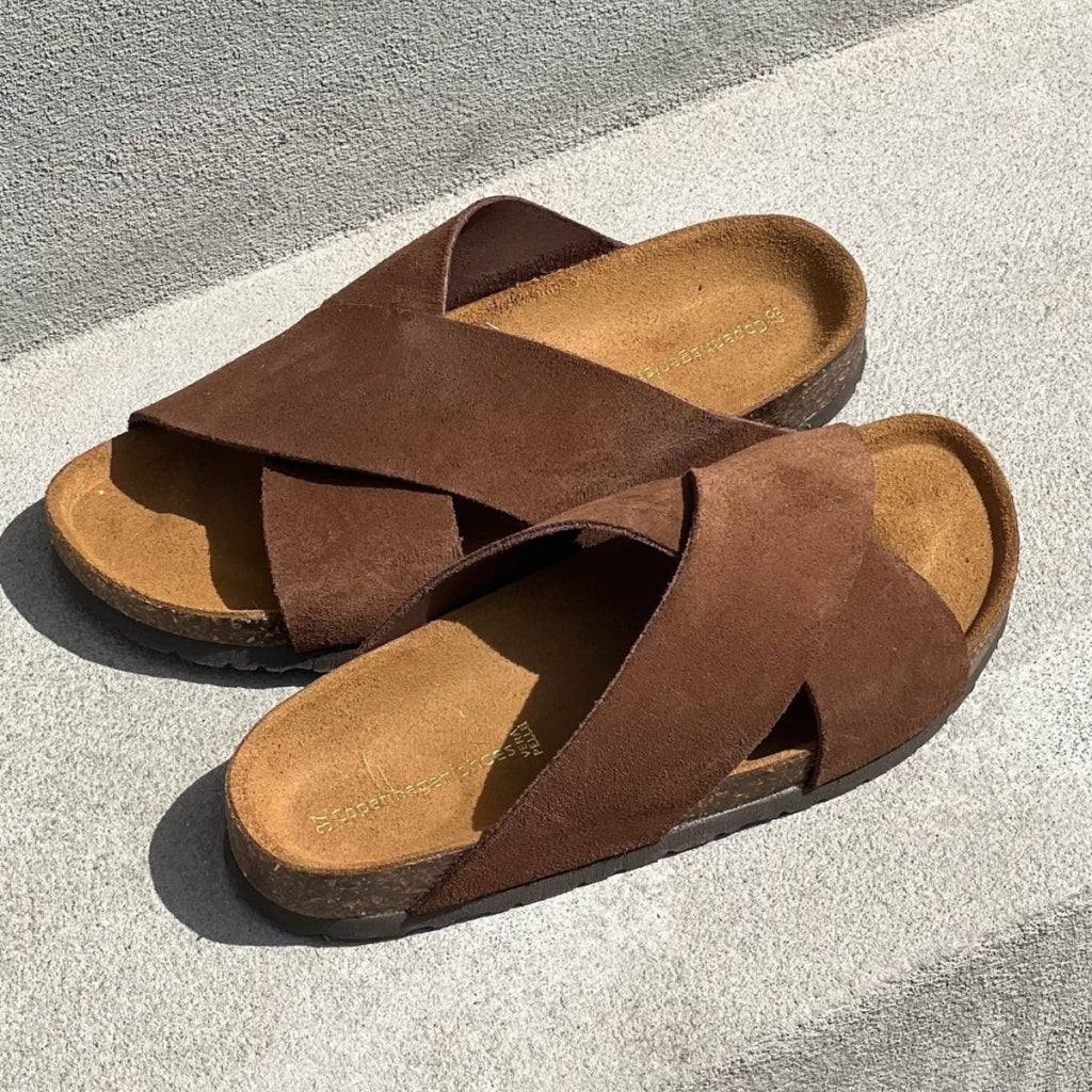 COPENHAGEN SHOES NATURE STEPS Sandalen 004 Dark brown