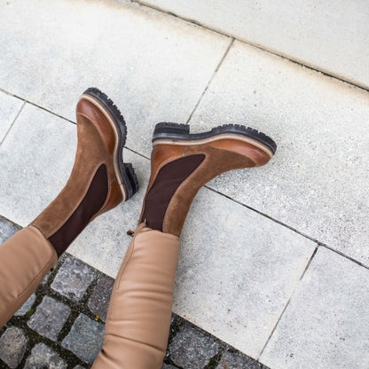 COPENHAGEN SHOES NEW FALL  Copenhagenshoes by Josefine Valentin Stiefel 112 Cognac