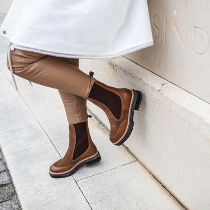 COPENHAGEN SHOES NEW FALL  Copenhagenshoes by Josefine Valentin Stiefel 112 Cognac
