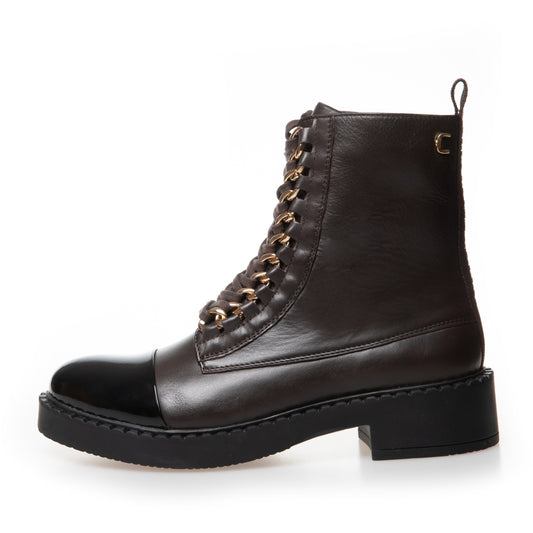 COPENHAGEN SHOES NEW ROCK MULTI Stiefel 0500 BROWN/BLACK