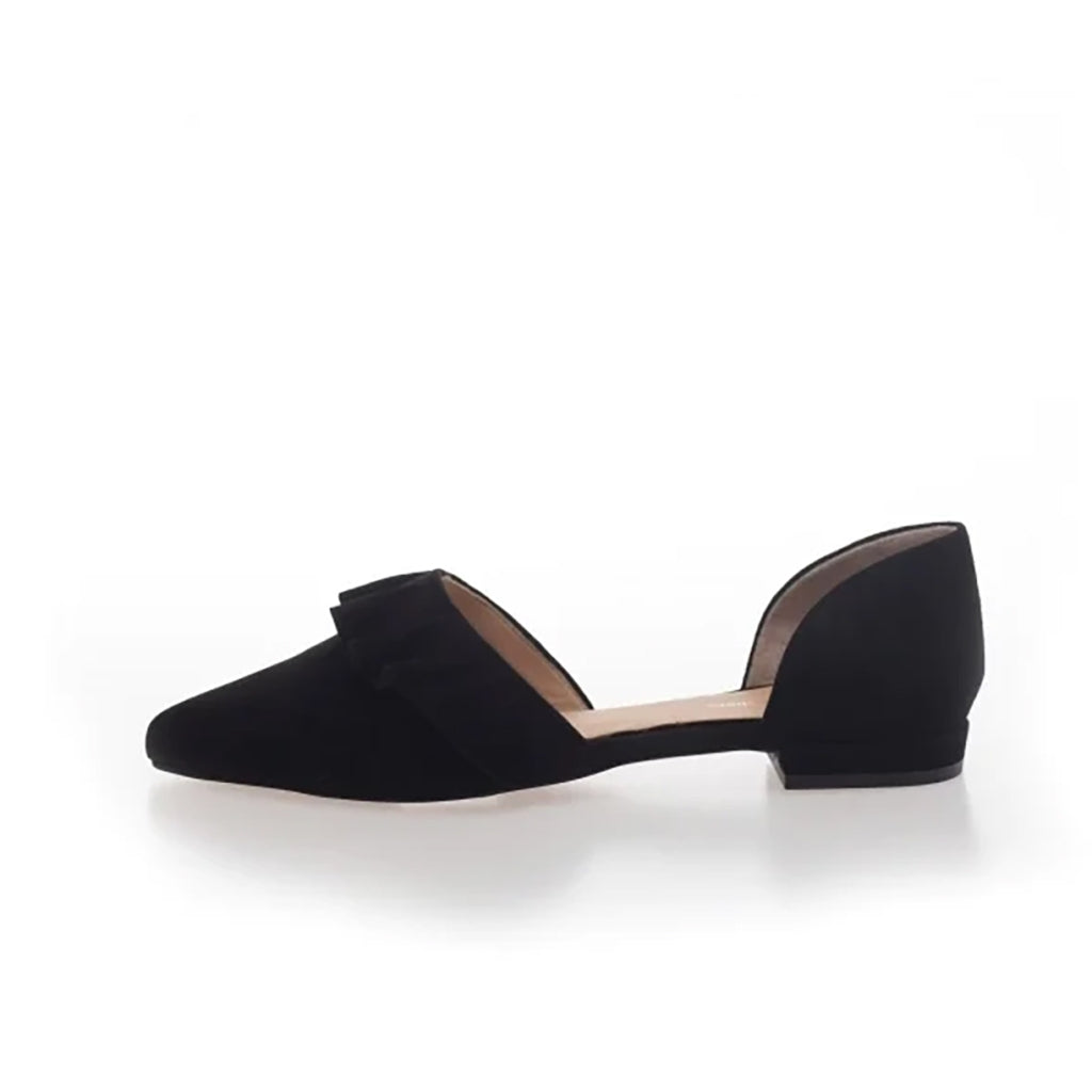 COPENHAGEN SHOES NEW ROMANCE 23 - SUEDE Ballerinas 0001 BLACK