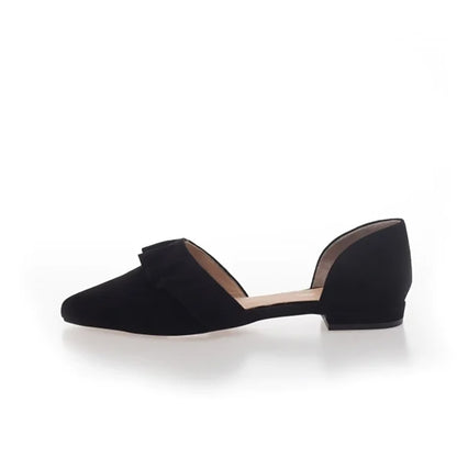 COPENHAGEN SHOES NEW ROMANCE 23 - SUEDE Ballerinas 0001 BLACK