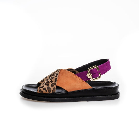 COPENHAGEN SHOES NEW STRONGER MULTI 23 Sandalen 428 LEO/ORANGE
