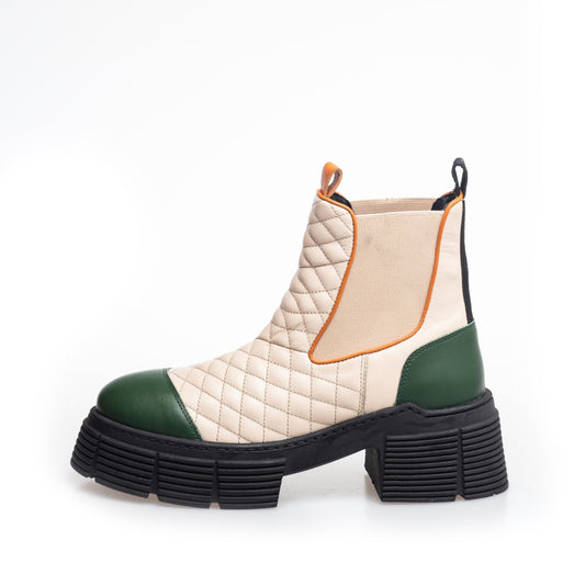 COPENHAGEN SHOES NEW WAY - Copenhagenshoes by Josefine Valentin 105042 Stiefel 1620 OFF WHITE