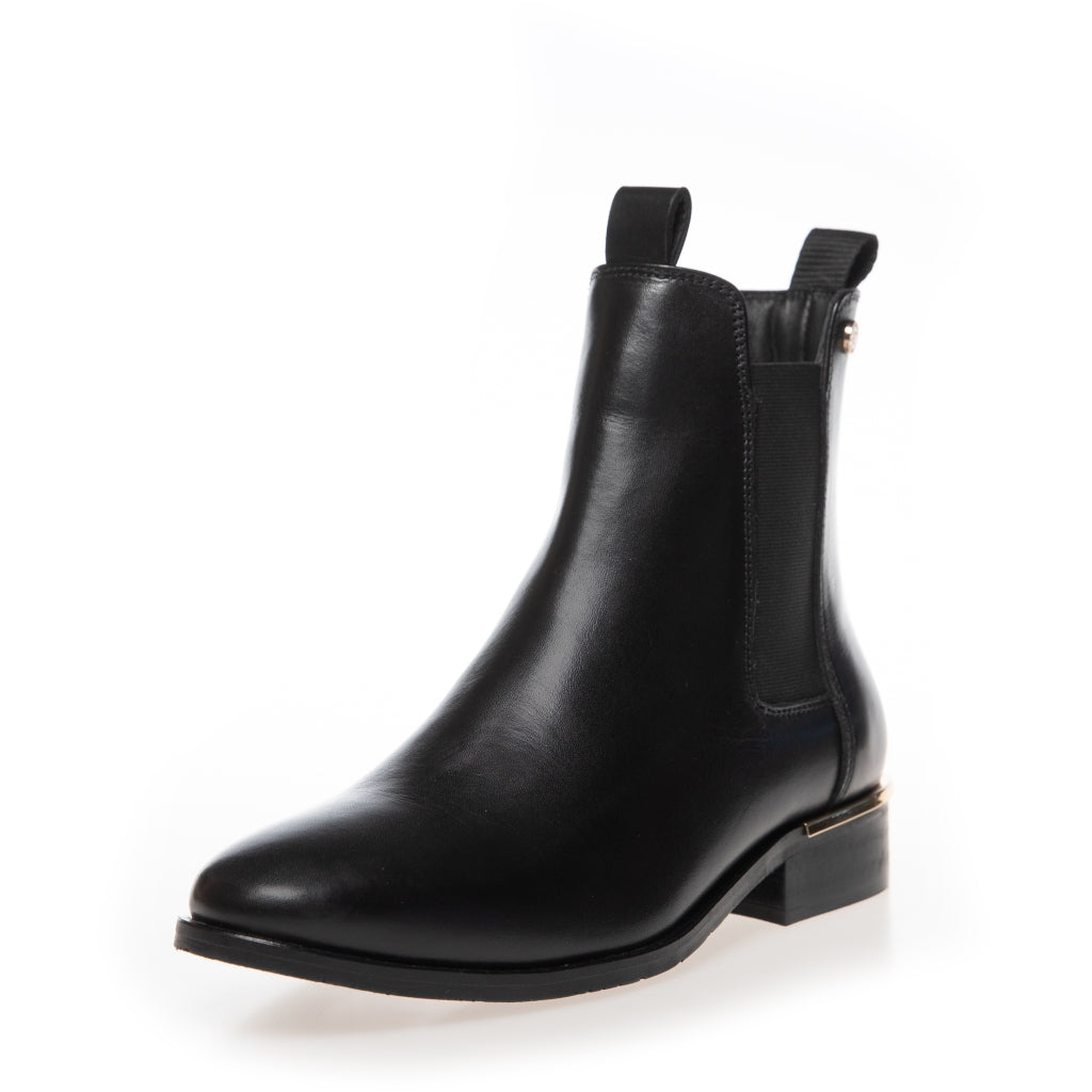 COPENHAGEN SHOES OLLIE CHELSEA Stiefel 002 Black (without gold)