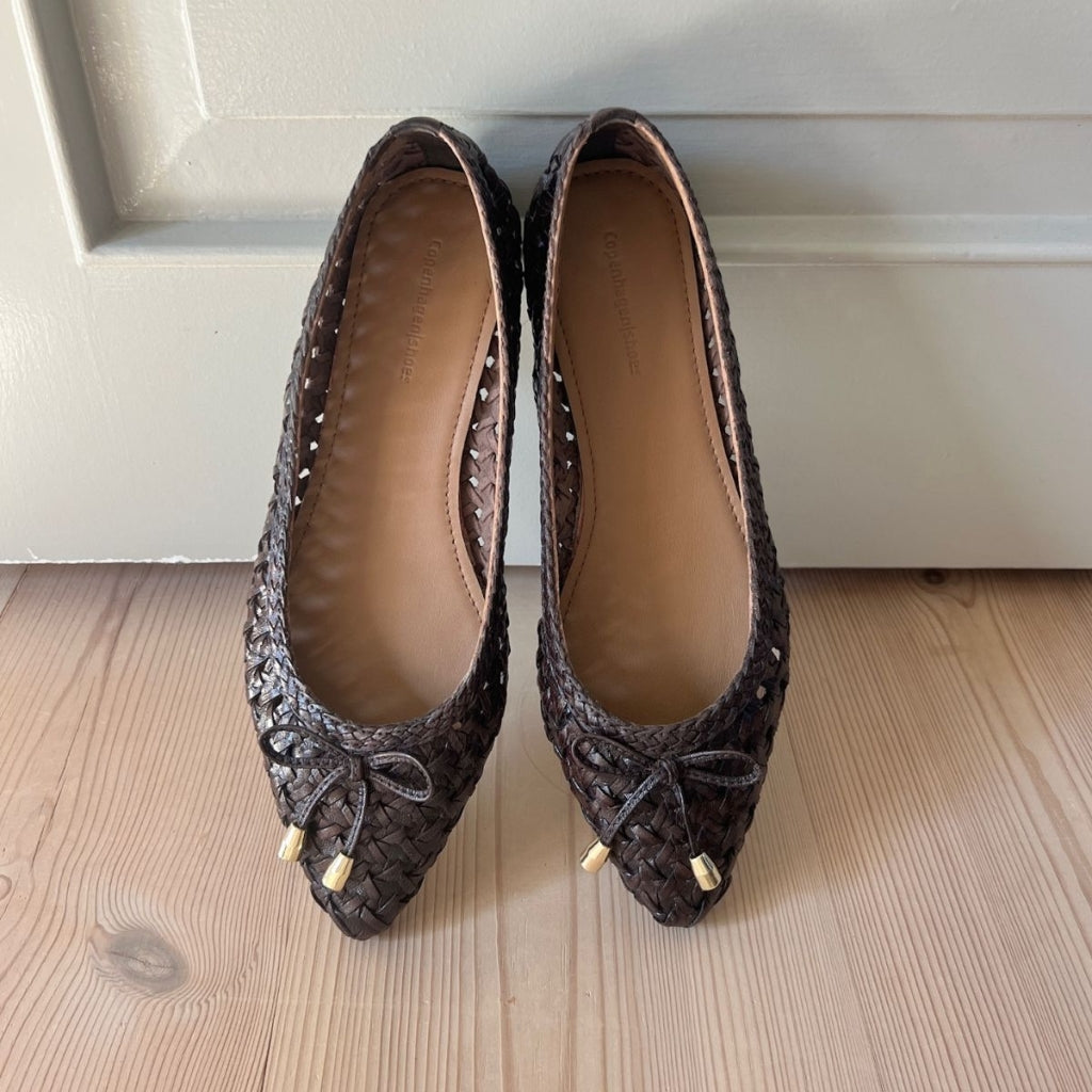 COPENHAGEN SHOES ON MY LOVE Ballerinas 848 DARK BROWN (T.MORO)