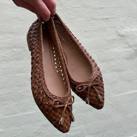 COPENHAGEN SHOES ON MY LOVE COGNAC Ballerinas 0241 COGNAC