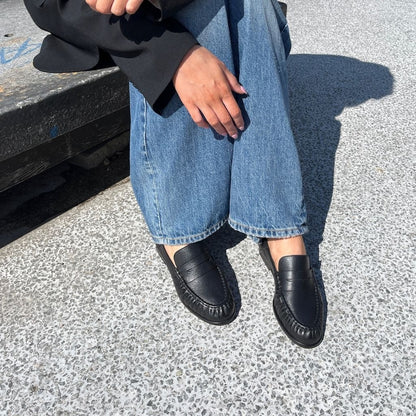 COPENHAGEN SHOES PARIS AND ME PLAIN Loafer 0001 BLACK