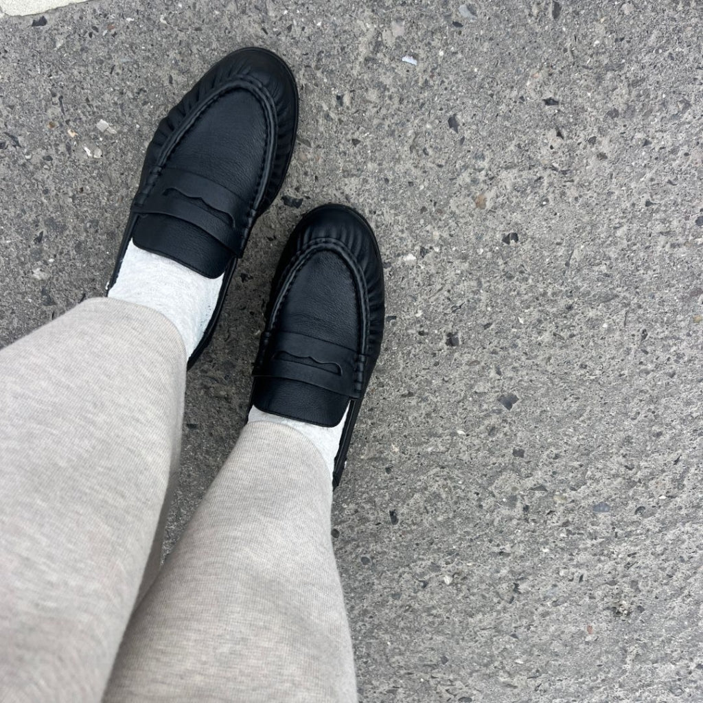 COPENHAGEN SHOES PARIS AND ME PLAIN Loafer 0001 BLACK