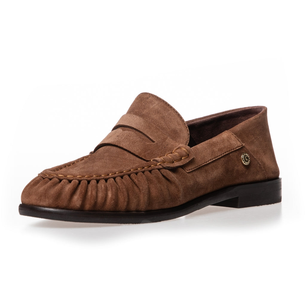 COPENHAGEN SHOES PARIS AND ME S. Loafer 0242 DARK COGNAC