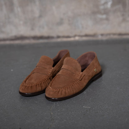 COPENHAGEN SHOES PARIS AND ME S. Loafer 0242 DARK COGNAC