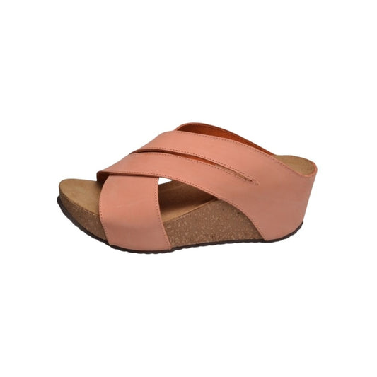 COPENHAGEN SHOES PARIS PLAIN Keilsandalen 368 Cantaloupe